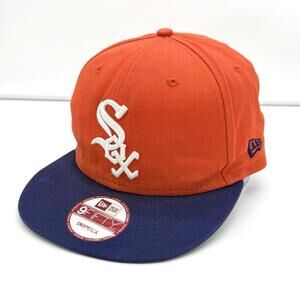 New Era Chicago White Sox 9FIFTY Snapback Hat Orange Blue MLB Cap Hype Fans